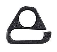 Plastic clip for securing 4mm rubber tubing to wiper arm