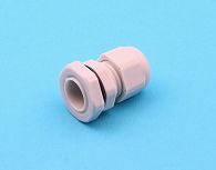 Cable Gland for 5-10mm dia. cable. 16mm dia. panel hole.