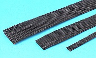 Expandable polyester sleeving. Nominal bore 5mm.