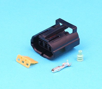 3w Econoseal connector female with terms & seals.