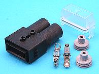 1 way Maxi Fuse kit inc. cable seals terminals. 7-10mm cable