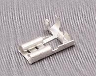 6.3 x 0.8mm blade plated flag terminal for 1-2.5mm wire