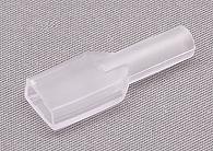 6.3 x 0.8mm blade terminal PVC cover for 1 wire. 10 pack.