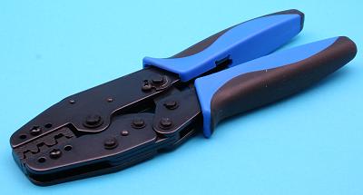Heavy Duty Ratchet Crimp tool for NON-insulated terminals.