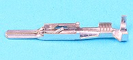 Large sealed connector terminal male