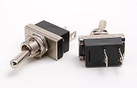 On/off single pole switch. Heavy duty silver contacts. 25A