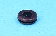 PVC Wiring grommet. Panel hole 12.70mm x 9.52mm. 10 pack
