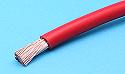 PVC starter cable 35mm 240 amps. Red.