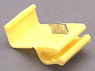 Tap in connector 3.00 - 4.50mm. Yellow