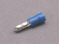 Blue pre insulated bullet terminal 4.0mm.