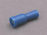 Blue pre insulated bullet socket terminal 5.0mm.